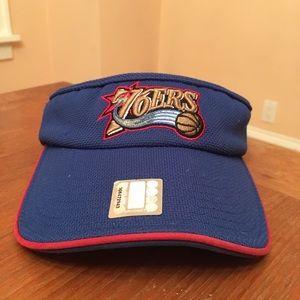 Vintage 90's Nike 76ers Visor
